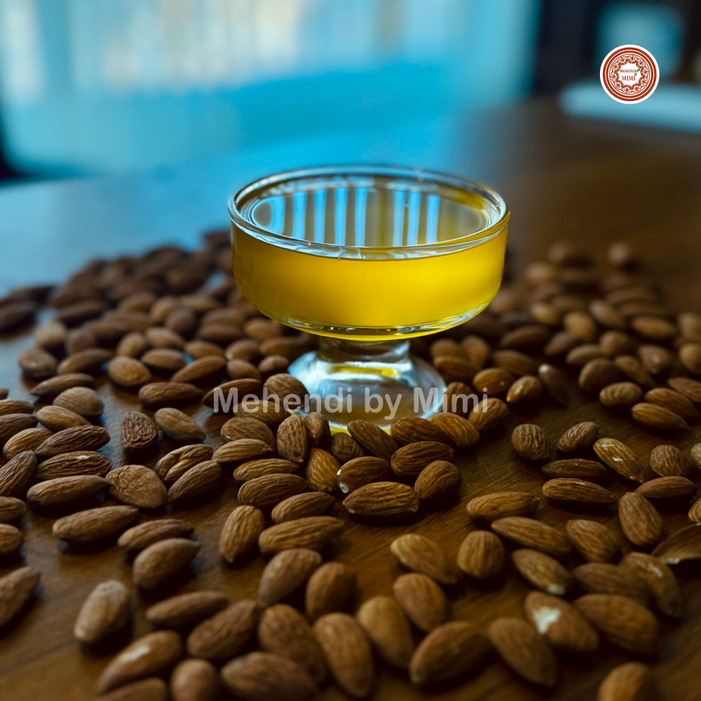 Almond oil ( Extra Virgin )